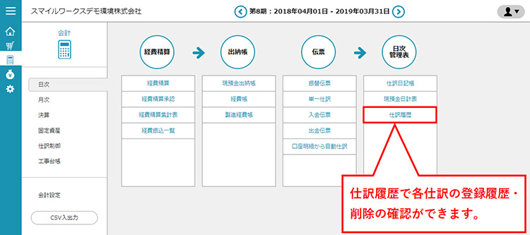 SmileWorksのキャプチャ
